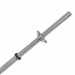 BodyMax 5 ft Standard Spinlock Barbell with Collars/Clips