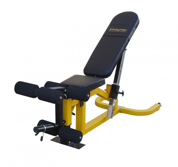 BodyMax CF510 Elite Utility FlatInclineDecline Bench with Leg Curl