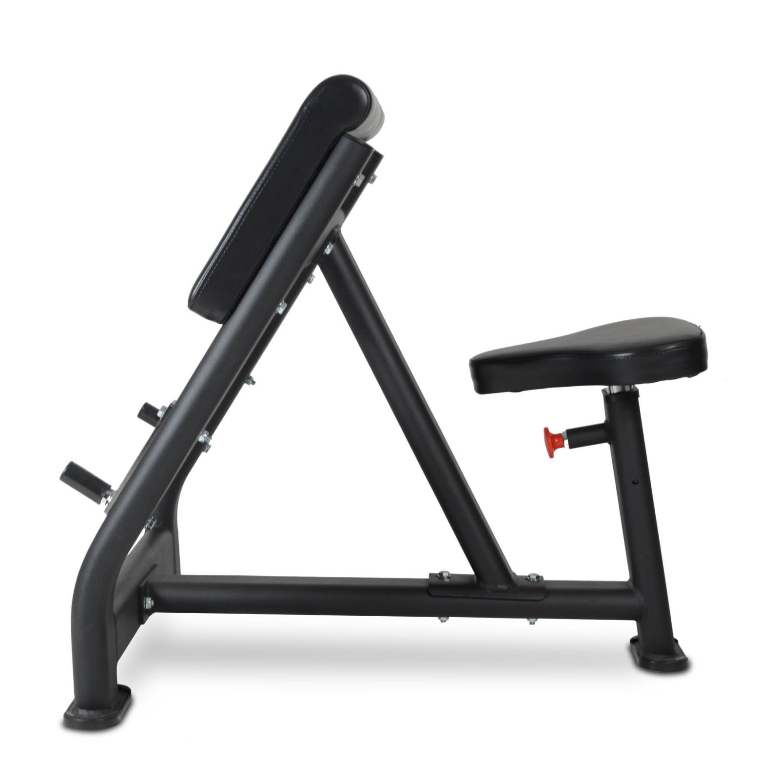 BodyMax BE265 Black Commercial Preacher Curl Bench - Shop Online