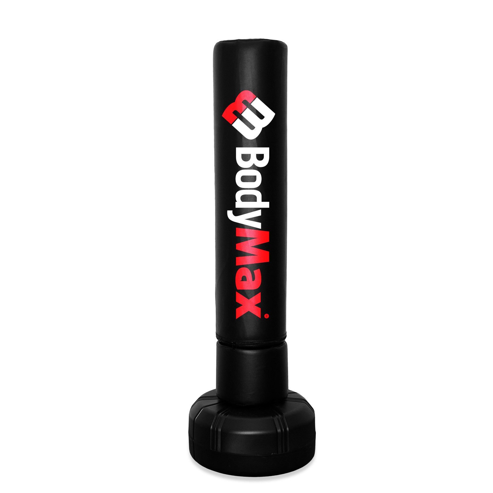 Body deals punching bag