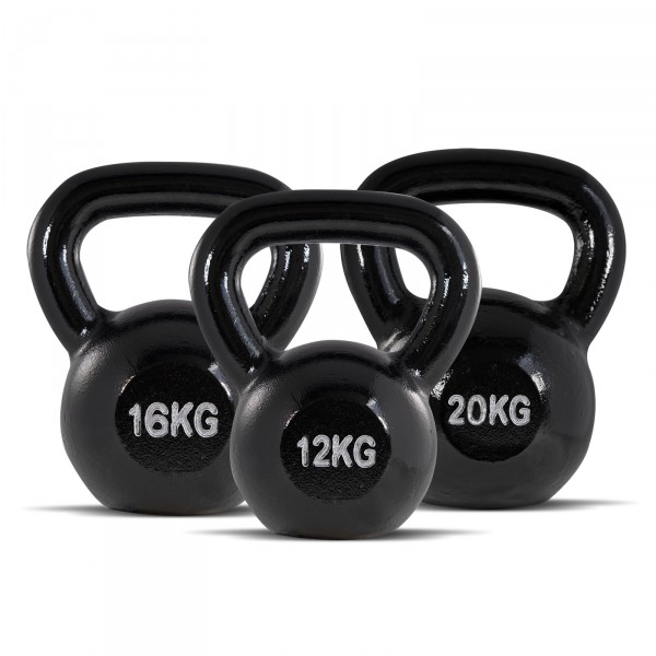 BodyMax 48kg Cast Iron Kettlebell Set - Shop Online - Powerhouse Fitness