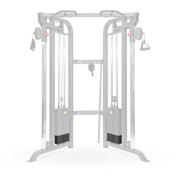 BodyMax 2 x 22.5kg/50lbs Weight Stack Upgrade for BodyMax CF820