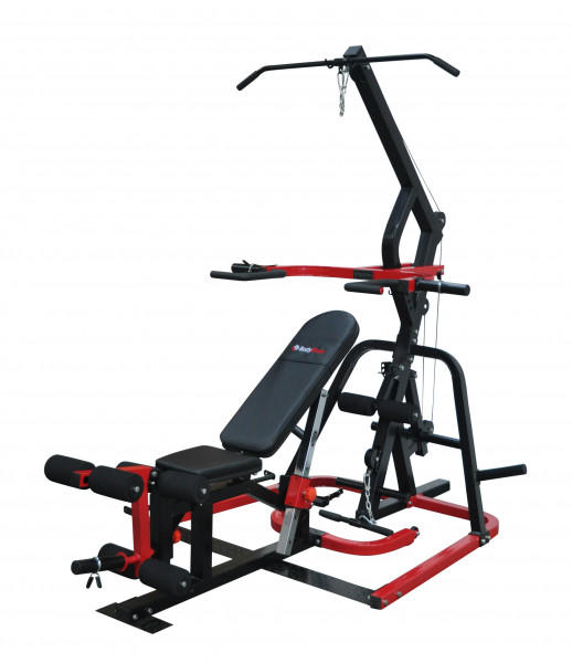 BodyMax CF500 Elite Leverage Gym With Bench and Preacher