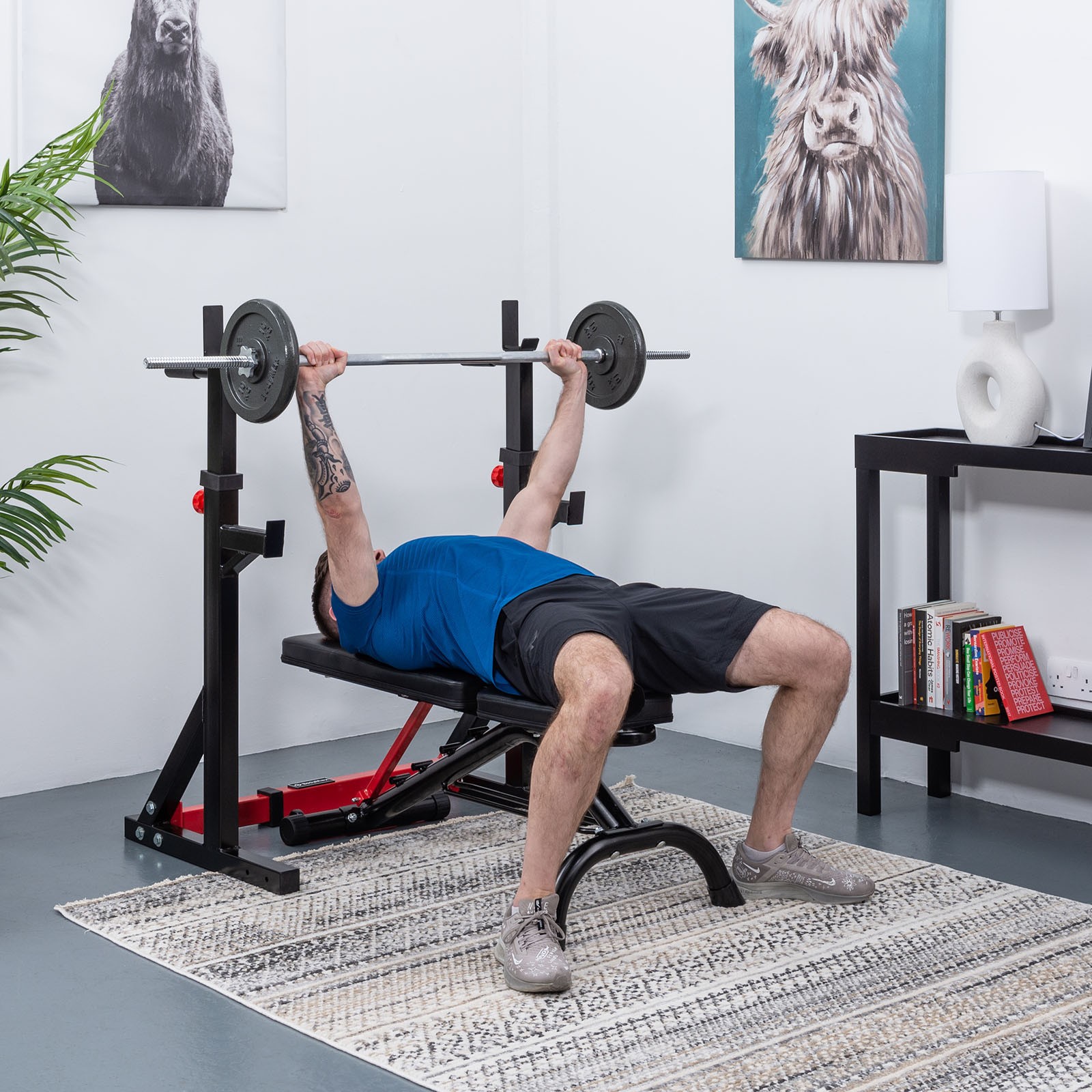 BodyMax Essential Package with CF315 Squat Rack Powerhouse Fitness