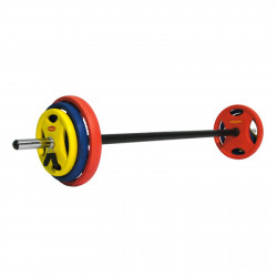 BodyMax 20Kg Radial Studio Barbell Set and Discs