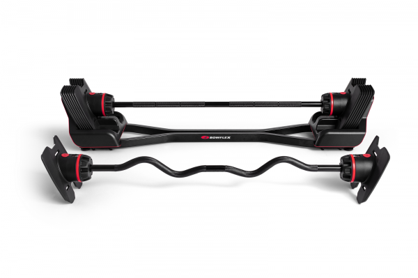 Bowflex SelectTech 2080 Barbell with Curl Bar - 36kg