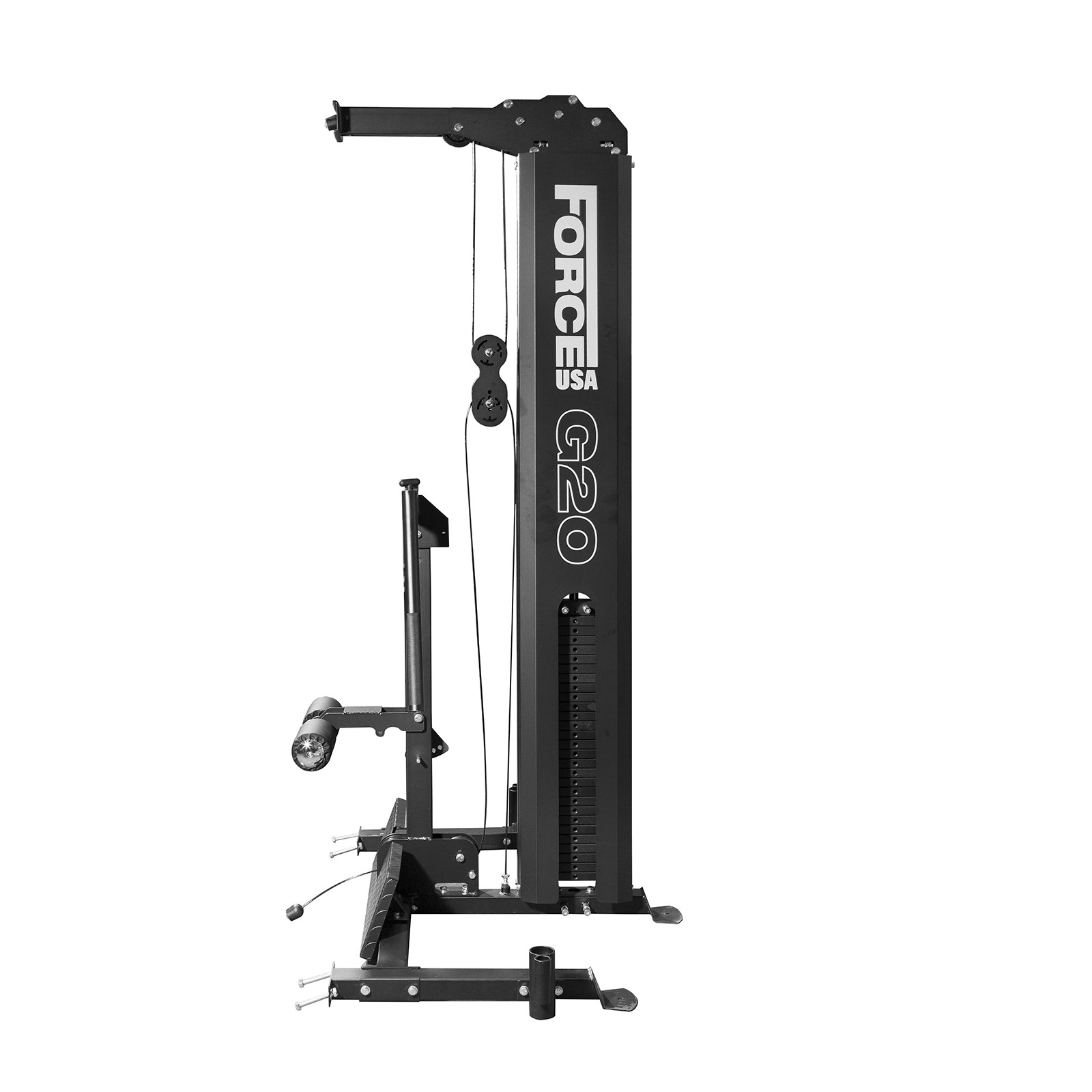 Force usa lat pulldown and low 2025 row combo machine