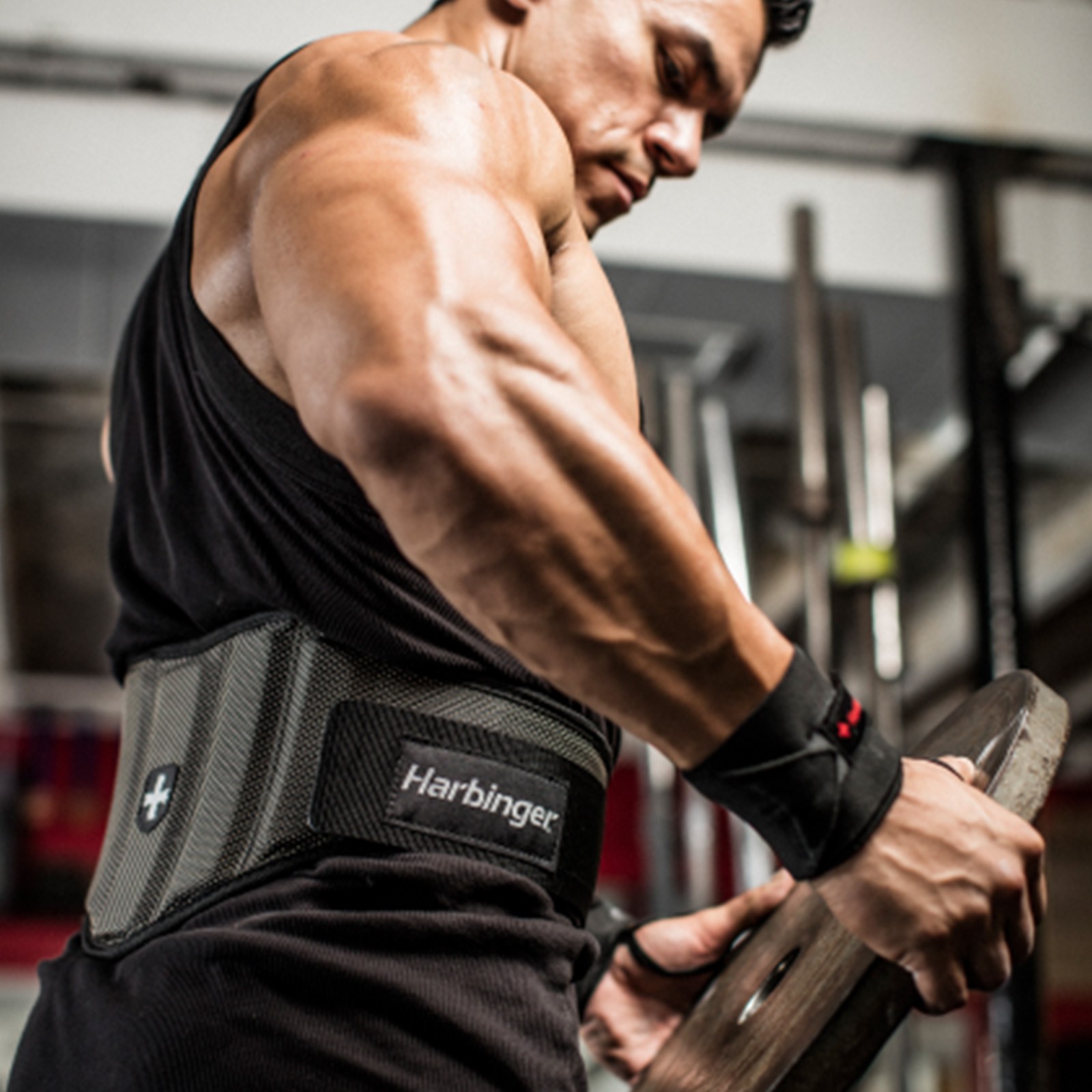 Harbinger Pro Thumbloop Wrist Wraps 20" Black Shop Online