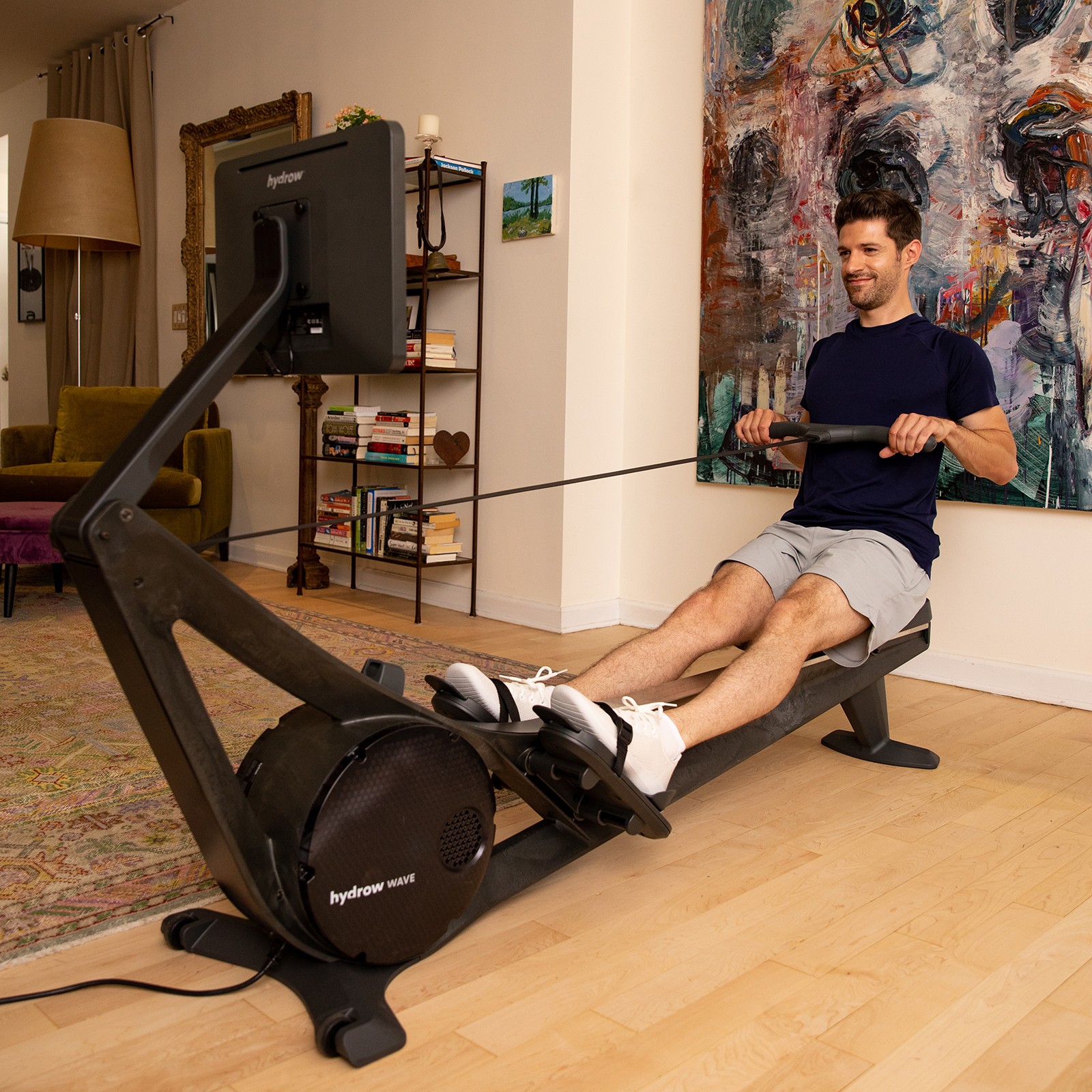 Hydrow Wave Rowing Machine – realistic rowing