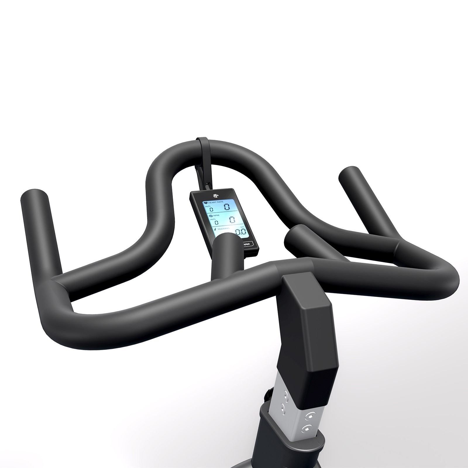 Exercise bike cheap with heart monitor