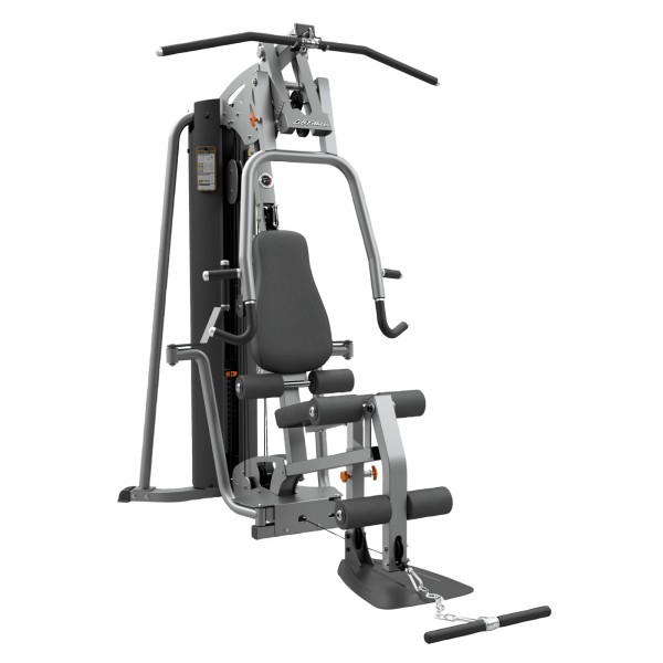 Explore diverse upper body workouts with the Life Fitness G4 Multi-Gym's fixed-motion options.