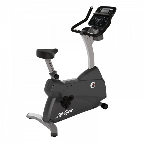 Life Fitness C3 Upright Exercise Bike with Track Connect Console