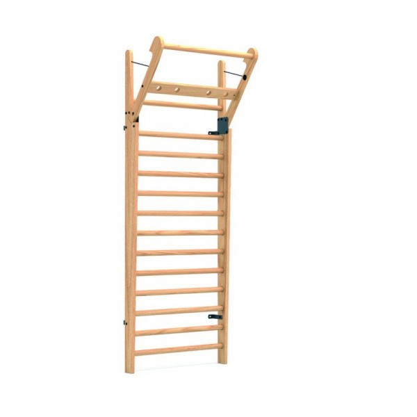 NOHrD by WaterRower Wall Bars Ash 14 Bars - full view