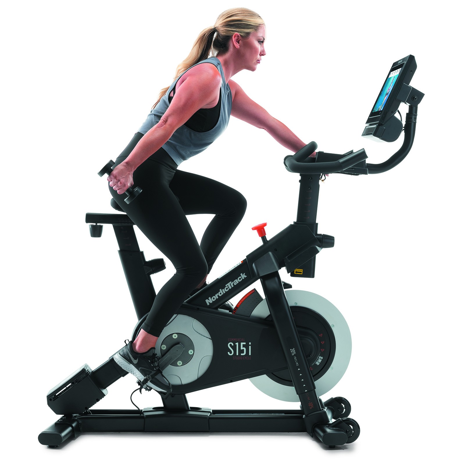 NordicTrack Commercial S15i Studio Cycle Exercise Bike Powerhouse Fitness