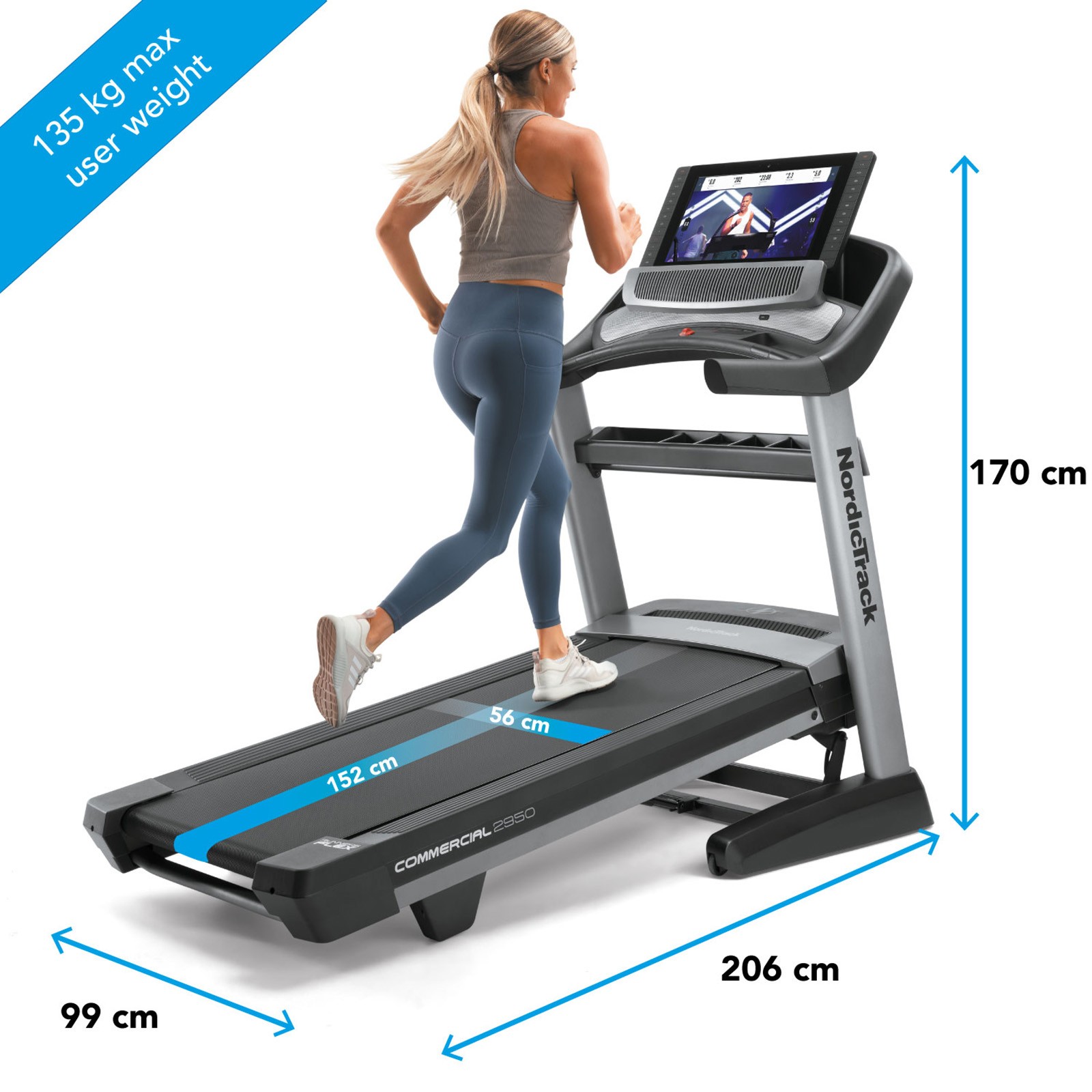 NordicTrack Commercial 2950 Treadmill Shop Online Powerhouse Fitness