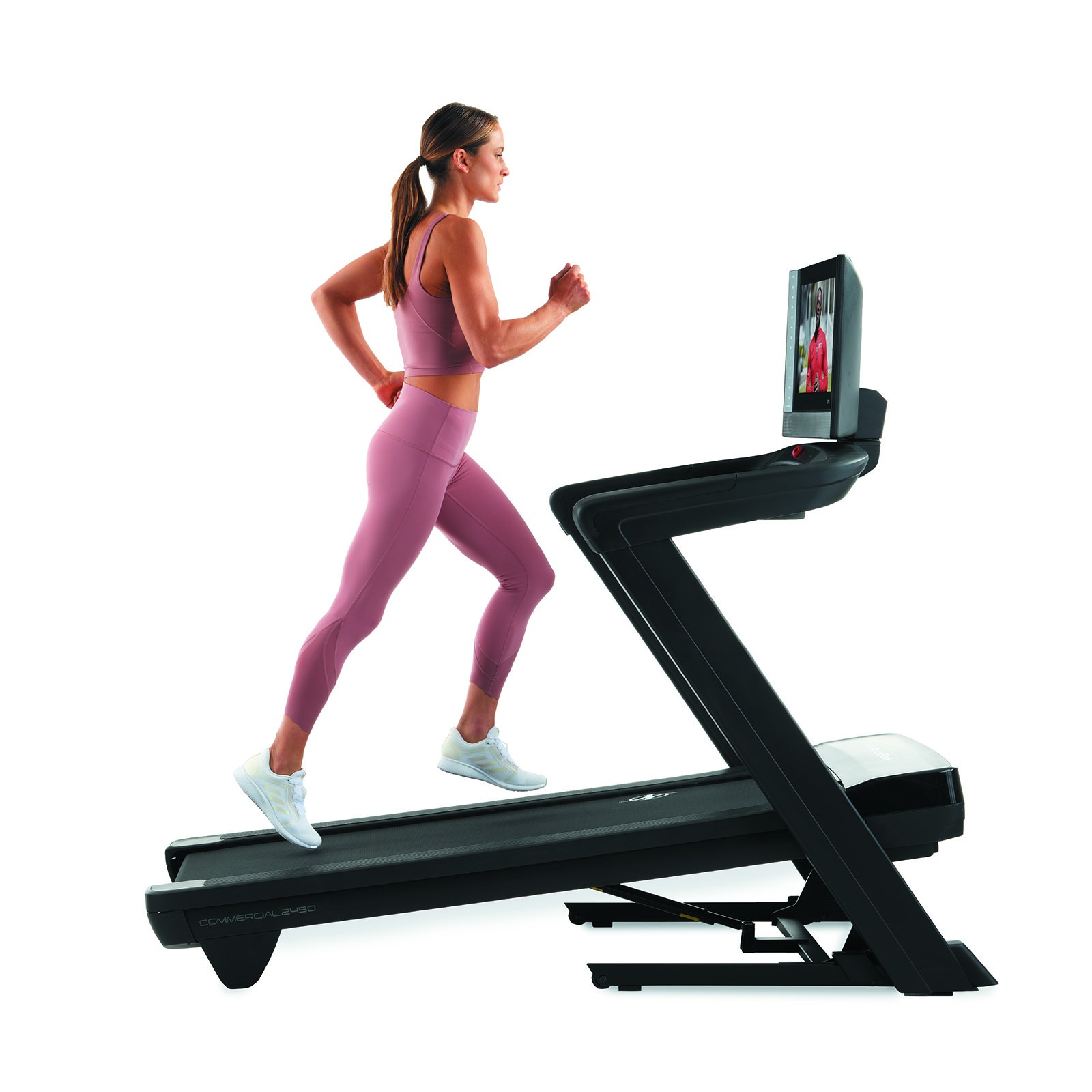NordicTrack 2450 Treadmill – in use inclined