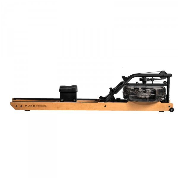 The Pure Design VR2 Rowing Machine by WaterRower® provides a full-body workout with water-based resistance.