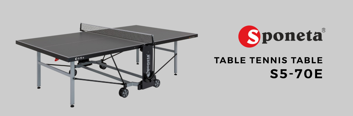 Sponeta Table Tennis Table S5-70E Grey