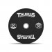 Taurus Black Olympic Rubber Bumper Weight Plates