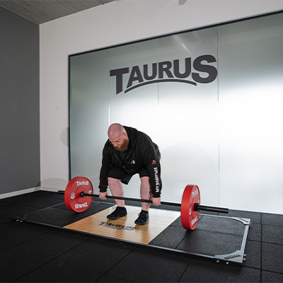 Taurus Coloured Olympic Rubber Bumper Weight Plates
