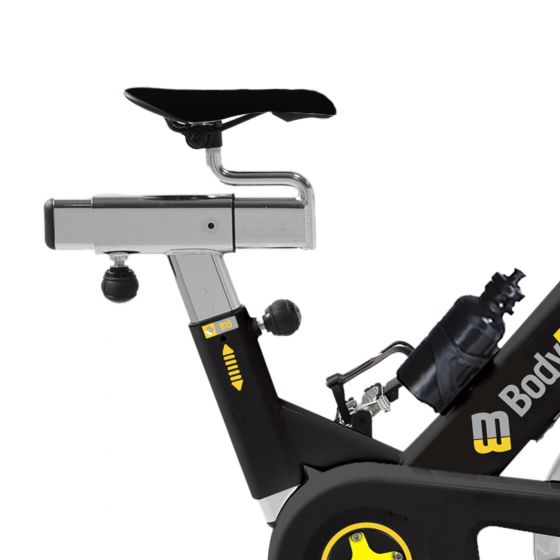 BodyMax B15 Indoor Cycle Exercise Bike - Yellow