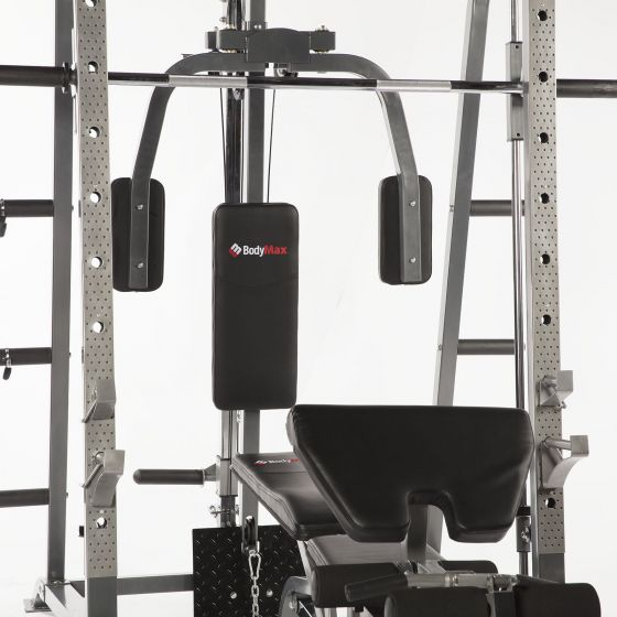BodyMax CF380 Smith Machine Multi Gym - Black/Red Edition
